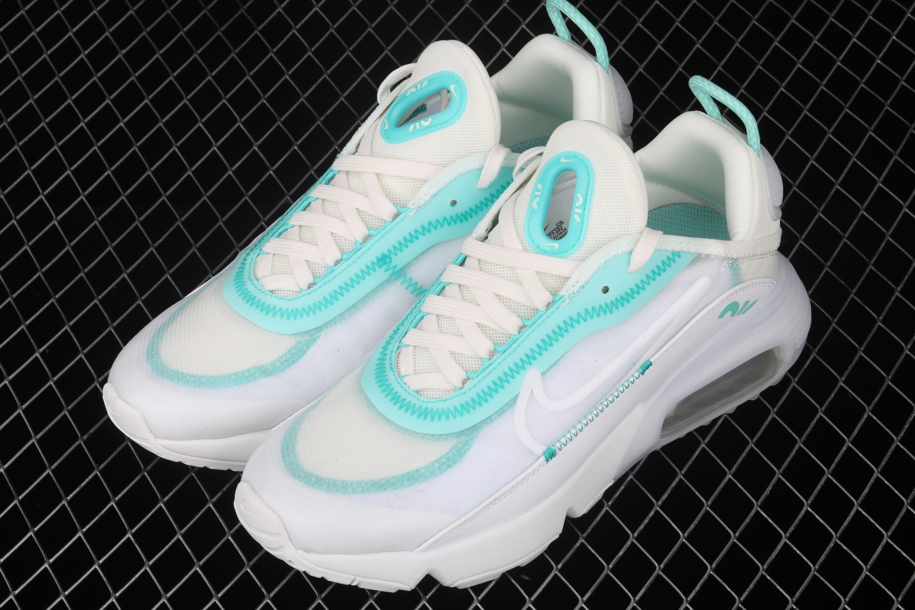 Nike Air Max 2090 White Blue Shoes - Click Image to Close